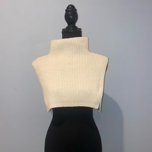 Brand new with tags, never worn. Sleeveless with turtleneck Final Sale.